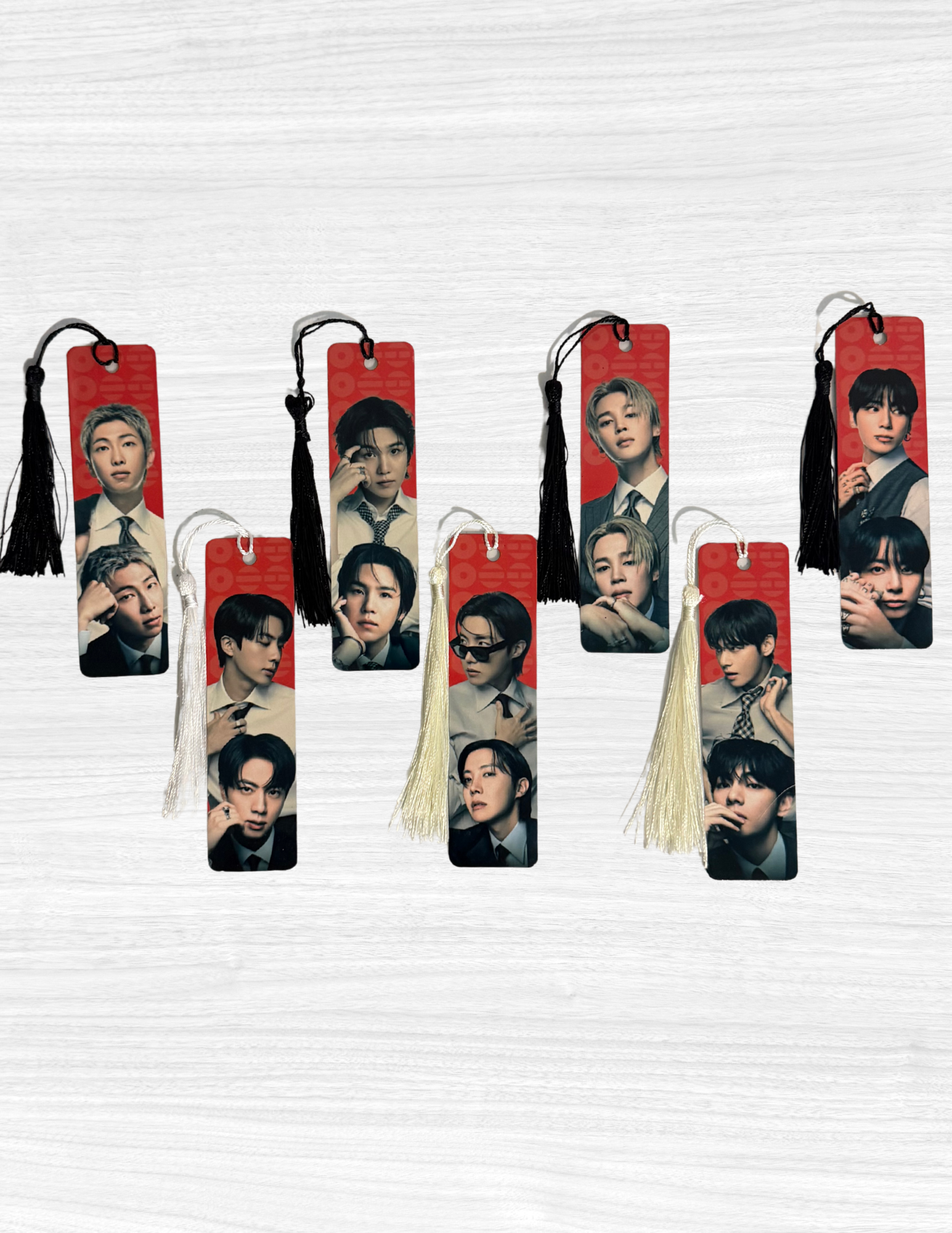 7 BTS Bookmarks – Korinna's Creations
