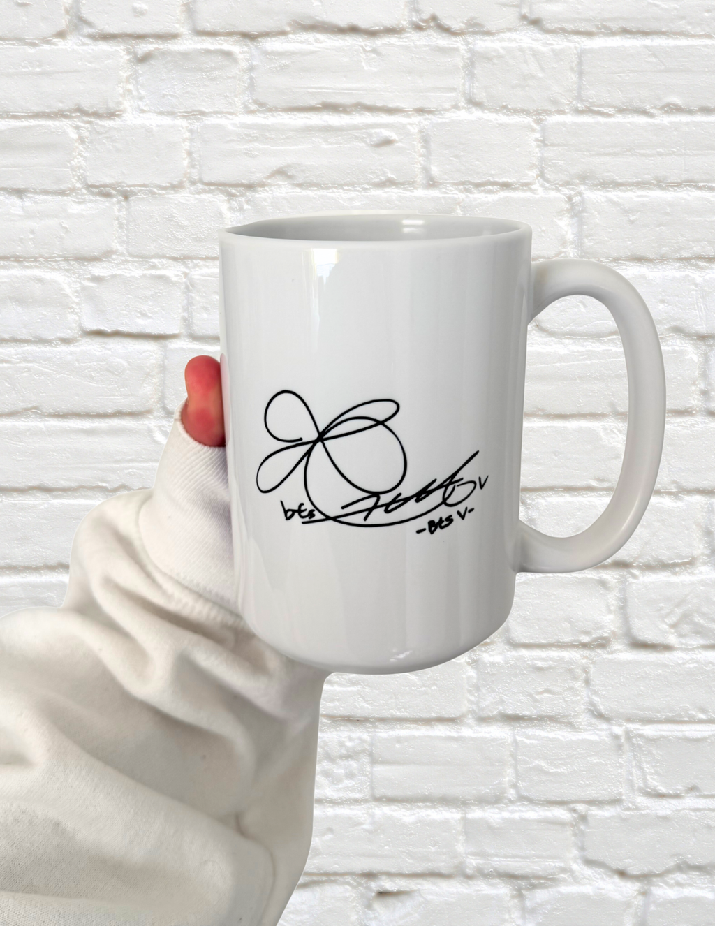 V Vinyl Mug