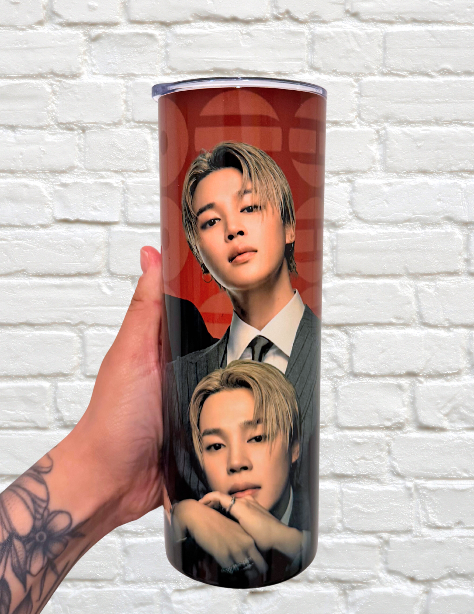 Jimin Inspired Tumbler