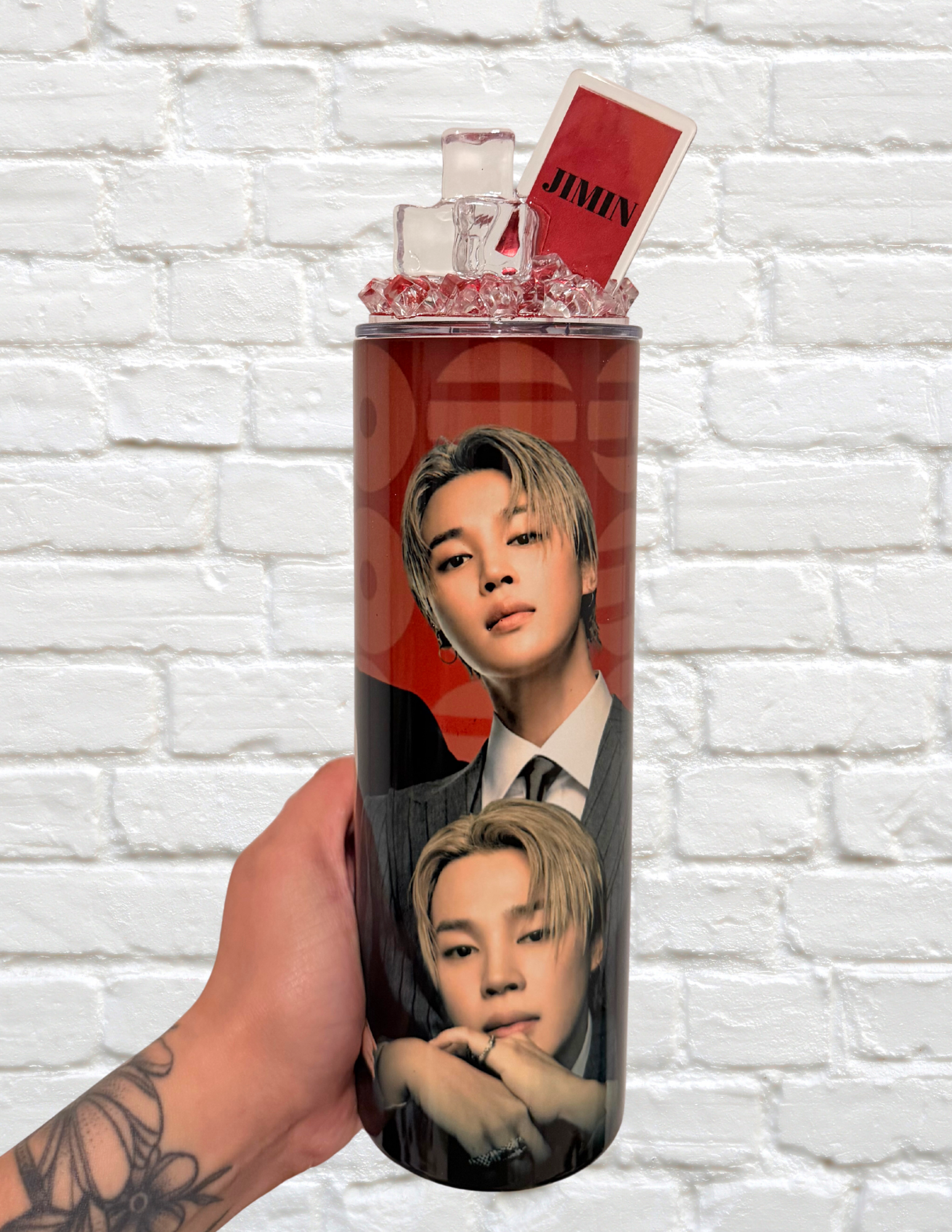 Jimin Inspired Tumbler