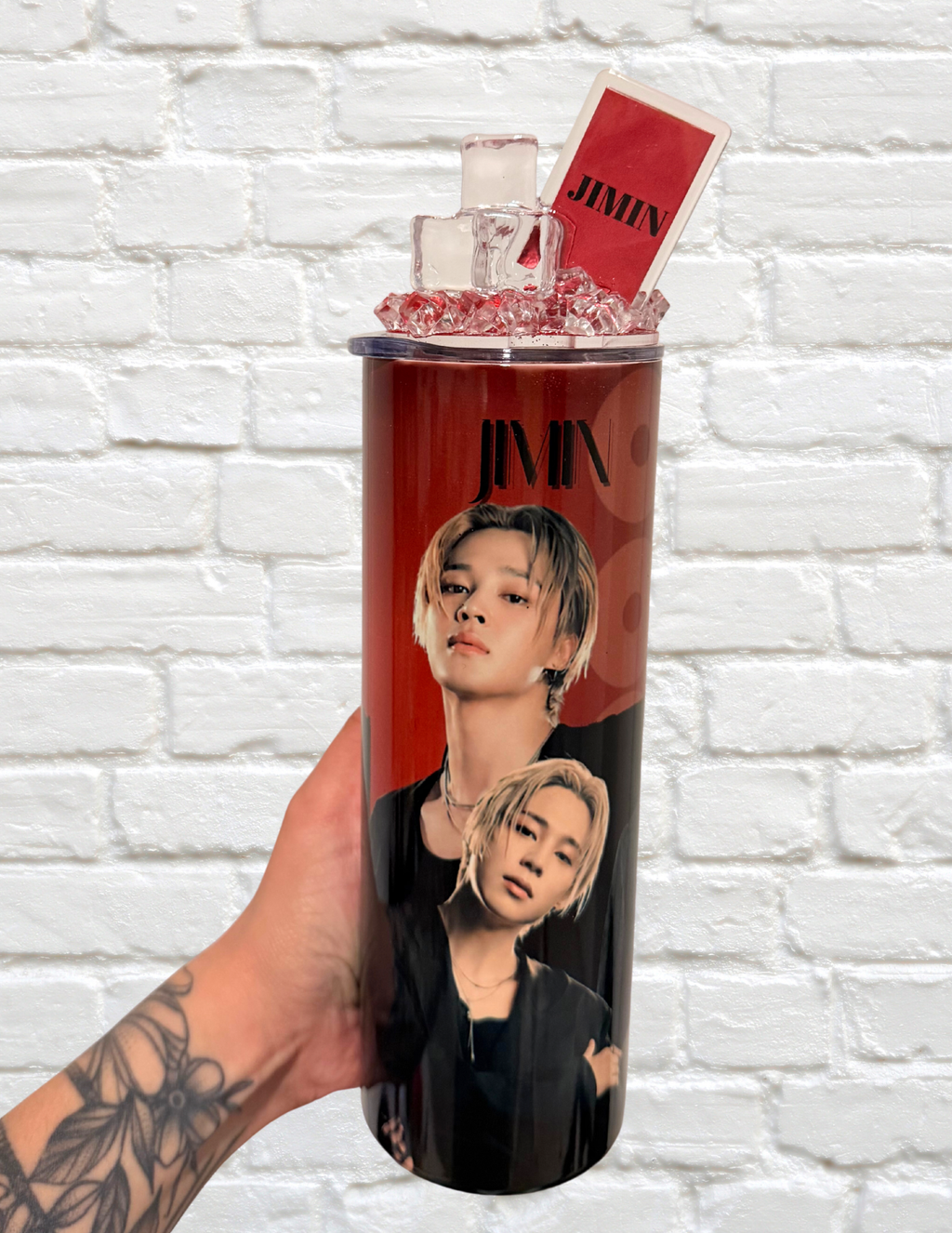 Jimin Inspired Tumbler